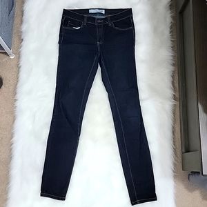 Joe Fresh dark denim jeans.
